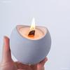 Curved Candle Jar Silicone Mold Minimalist Flowerpot Concrete Making Molds DIY Resin Storage Box Modern Design Crafts Mould Gift