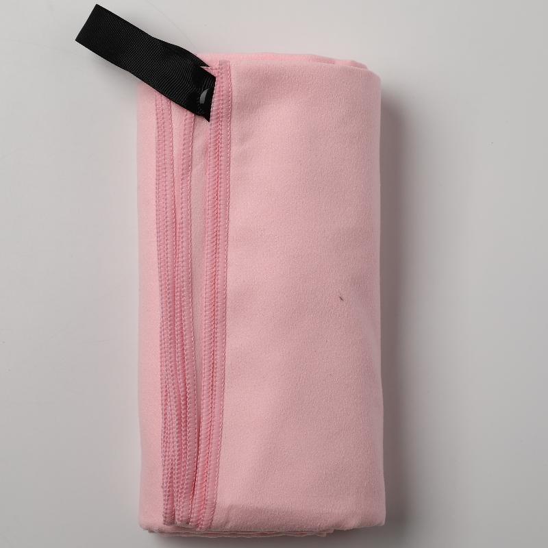 

Microfiber Towel Quick Dry Towel Travel Towel Sports Towel Beach Towel Sandproof Soft Light Towel For Swim Yoga Gym 40x80cm розовый