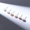 Color Lady Temperament Party Pearl Stud Earrings Fashion Design Women Jewelry Korean  Earrings
