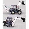 1/50 Loader-Digger Excavator Truck Toy Car  Diecast Metal Engineering Vehicle Model Educational Collection Gift for Children Kid