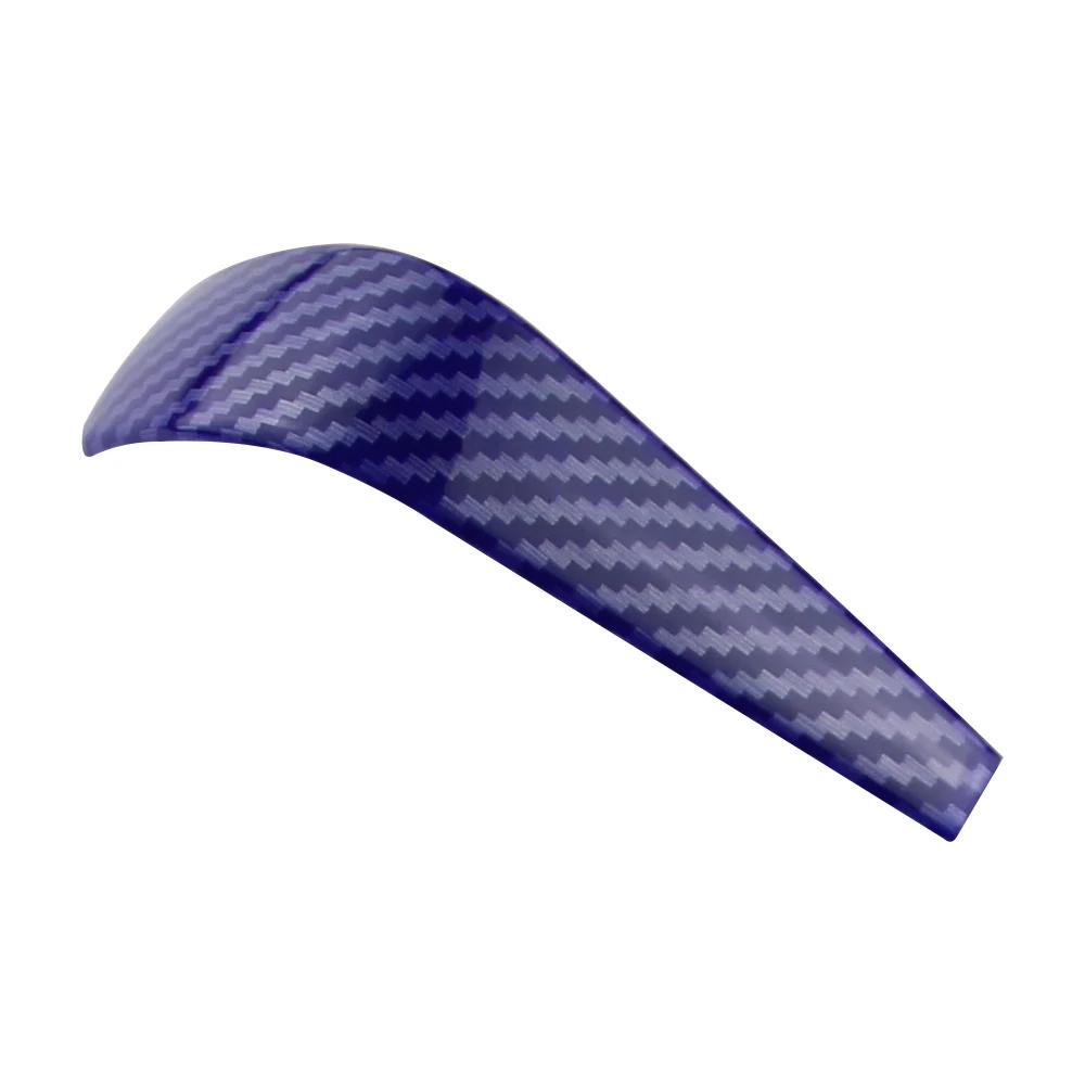 For BMW 3 Series E91 E90 E92 E93 2006-2012 Car Gear Head Shift Knob Cover AT Tuning ABS Carbon Fiber Trim Sticker Accessories
