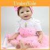 Adorable 22" Reborn Doll With Soft Silicone Vinyl And Handmade Details For Xmas
