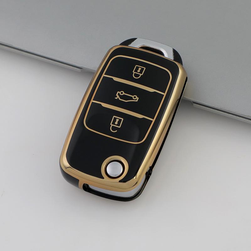 Soft TPU Car Remote Key Case Full Cover Holder for Volkswagen VW POLO Tiguan Passat B5 B6 B7 Golf EOS Scirocco Jetta MK6 Octavia