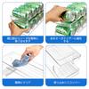 BingoHive Rolling Soda Can Organizer, Refrigerator Can Dispenser for Beer, Soda, Seltzer, and Pop Cans, Refrigerator Soda Organizer for Standard Size