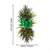 Artificial Christmas Swag Wreath Stair Home Decor