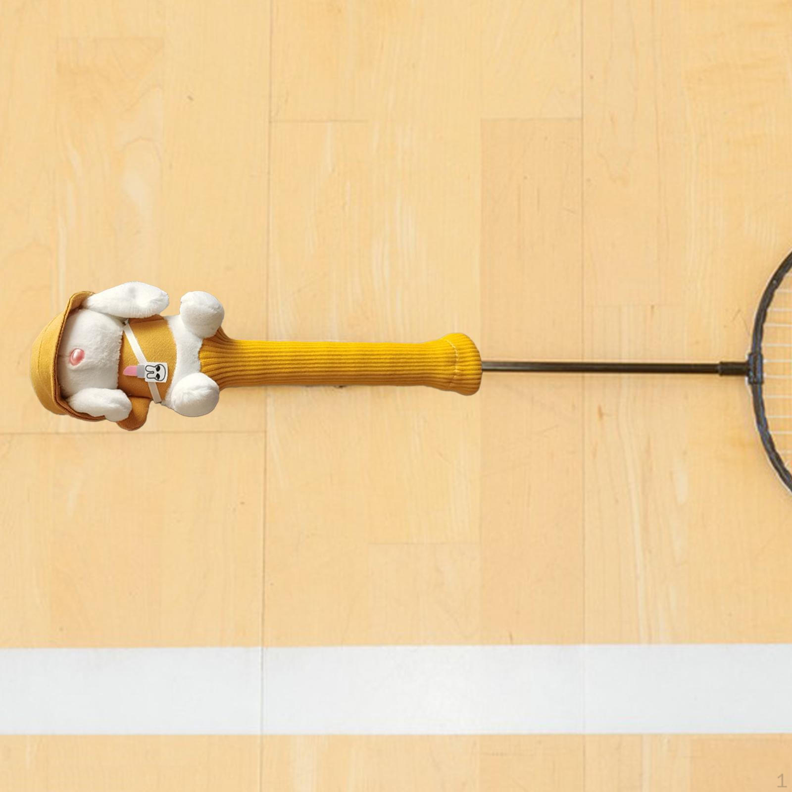 

Чехол на ручку ракетки для бадминтона для женщин и мужчин, противоскользящая ручка для аксессуаров жёлтый