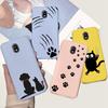 For Samsung Galaxy J5 2017 J530 SM-J530F Case Cute Cartoon Cats Unicorn Butterfly Bee Soft Cover for Samsung J5 2017 J530F Funda