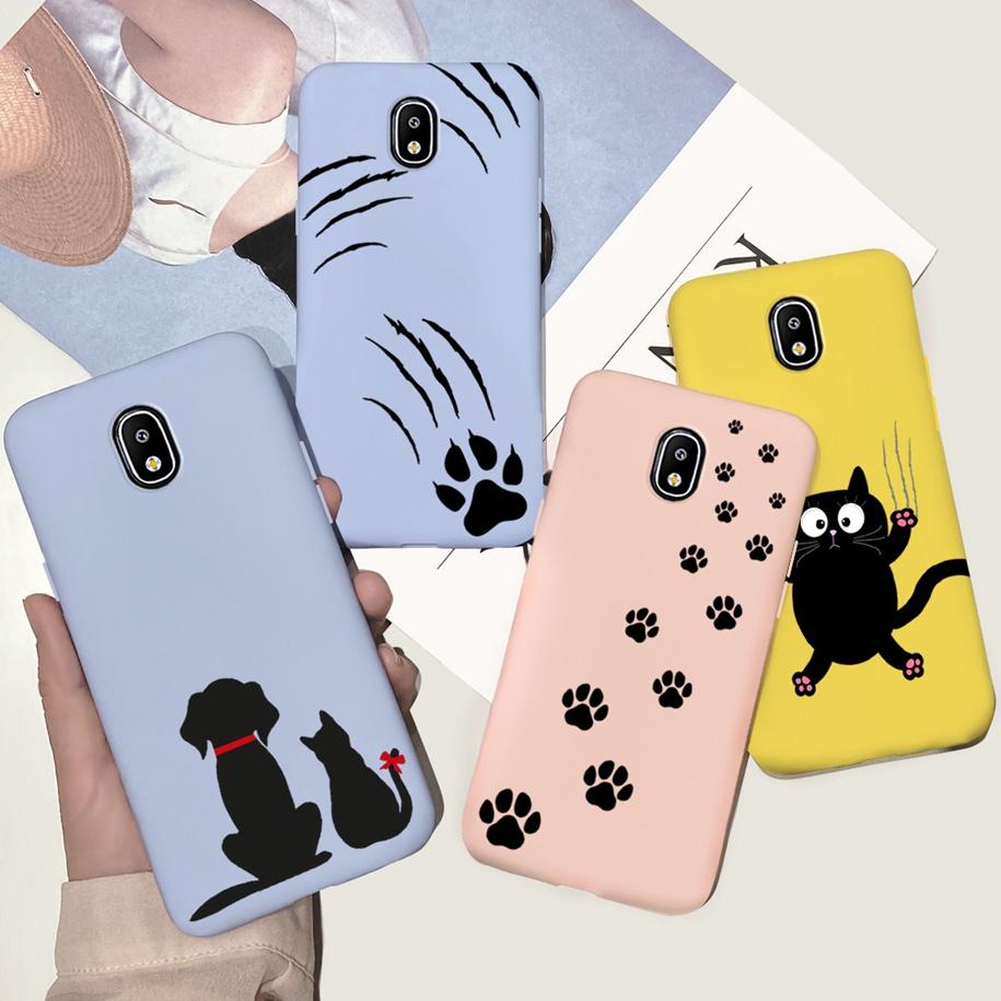 For Samsung Galaxy J5 2017 J530 SM-J530F Case Cute Cartoon Cats Unicorn Butterfly Bee Soft Cover for Samsung J5 2017 J530F Funda
