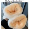 Plush Gloves Mitts Thicken Mitten Angel Wing Theme Thick Plush with Wing Gloves Mitts Winter Warm Full Finger Gloves