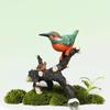 Resin Magpie Bonsai Statue Cartoon Animal Sculpture Crafts Miniatures Figurine  Potted Plant