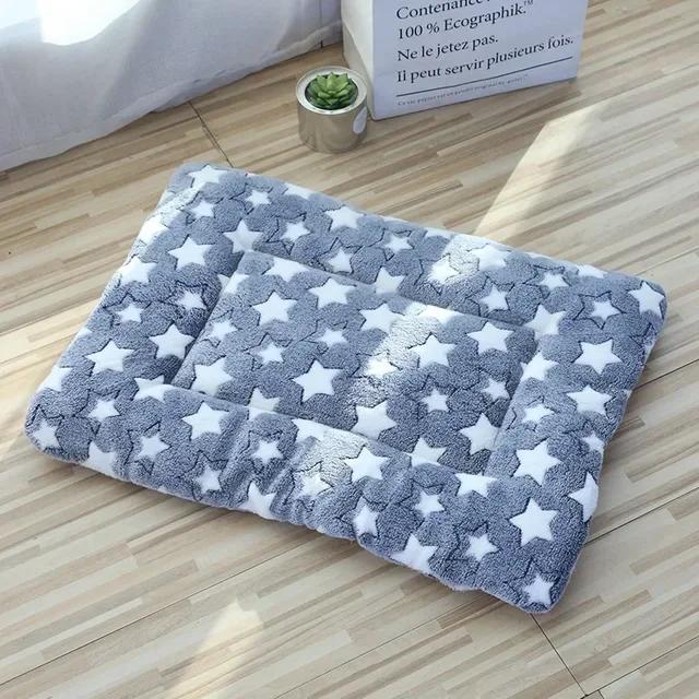 Thicken Soft Pet Sleeping Mat - Warm Dog Cat Bed Blanket Rug Suitable for Puppy Kitten Small Large Dogs Comfortable Pet Bedding