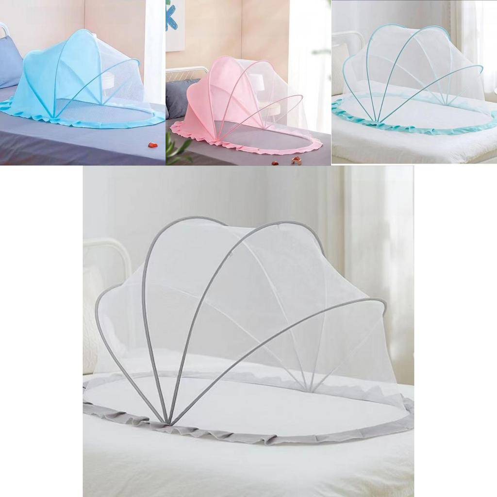 Baby Bed Mosquito Net With Foldable Design For Newborn And Infant Sleep Protection