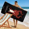 Horror Unveiled Beach Towel Outdoor Camping Soft Outdoor Pool Towel Quick-drying Swim Towel Absorbent Bath Towel Beach Towel Comfort Fashion Beach