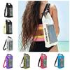 2L New PVC Clip Swimming Waterproof Bag Outdoor Mesh Material Messenger Bag 2-In-1 Beach Cell Phone Bag