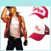 Vyšívaná kšiltovka inspirovaná Terrym Bogardem z Fatal Fury pro muže a ženy