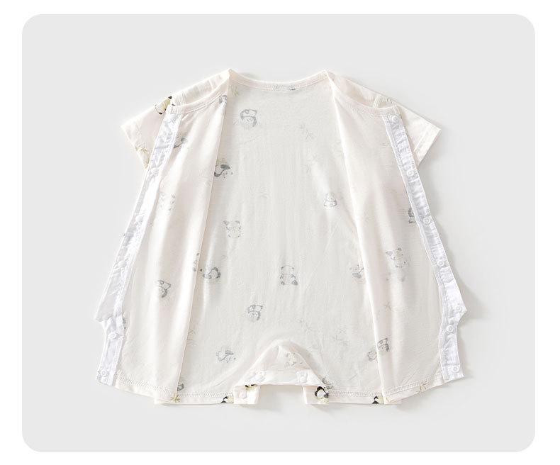 Newborn Summer Short-Sleeve Romper Onesie