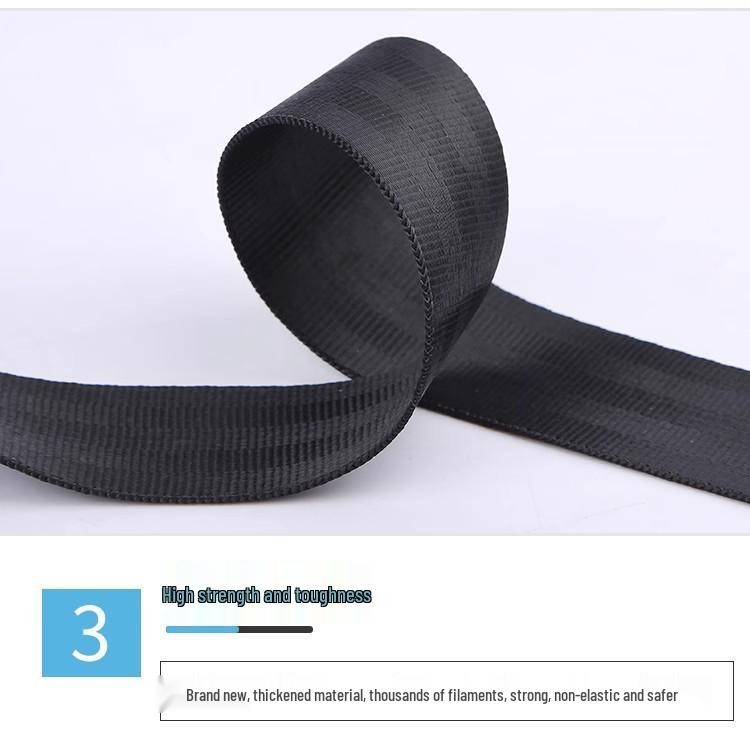 Färgad Imitationsnylon Ribbad Kornmönstrad Band för Kläder och Väskor