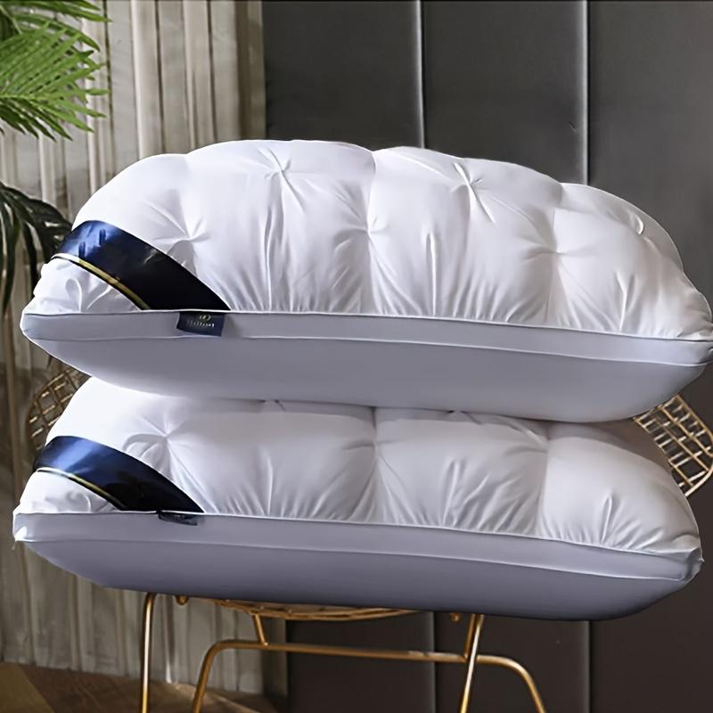 Deep Sleep Neck Support, Four Seasons Does Not Collapse High Pillow Core, Hypoallergenic Polyester Fiber Sleeve, Machine Washable, Pillow Core