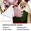 Wallace & Gromit Wall Hanging Printed Fabric Blanket Decorative Tapestries for Bedroom Living Room Home Decor