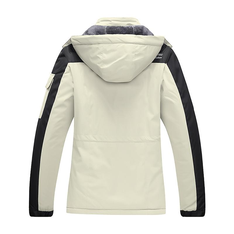 Winter Plus Velvet Thickening Couple Cotton, Padded Jacket, Windproof, Plus Size, Warm Jacket