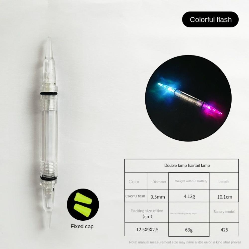 Portable Colorful LED Lure Light with hook Bass Spoon Diamond Shape Fishing Flash Lamp Deep Drop Underwater Fishing Squid hook