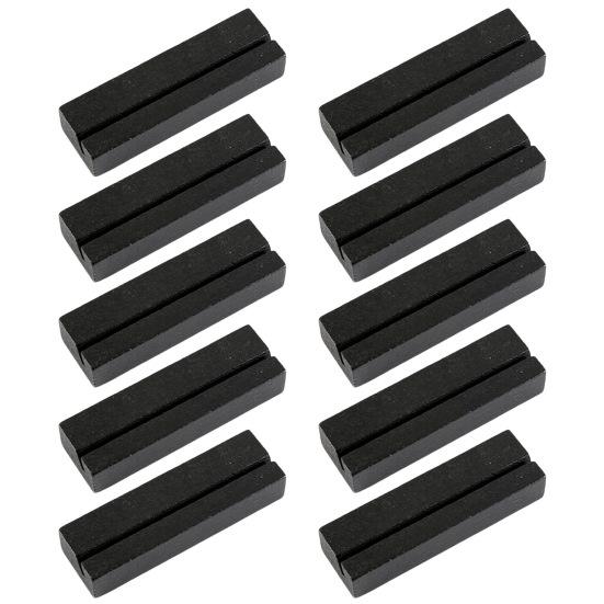 

Деревянный держатель для карт, 10 шт./компл., идеально подходит для гладкой поверхности, винтажный стиль, держатель для карт для свадебной вечеринки, подставка для дома