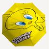 1PC Looney Tunes Tweety Bird Umbrella-8-Rib Reinforced, Automatic Open, Lightweight & Durable, Cute Fashion Accessory for Outdoor, D2663