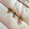 Women's Daily Cactus Earrings Stud Piercing