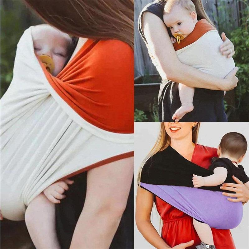New Style Baby Sling Carrier Cotton Soft Elastic Baby Carrier Infant Toddler Scarf Easy To Wear