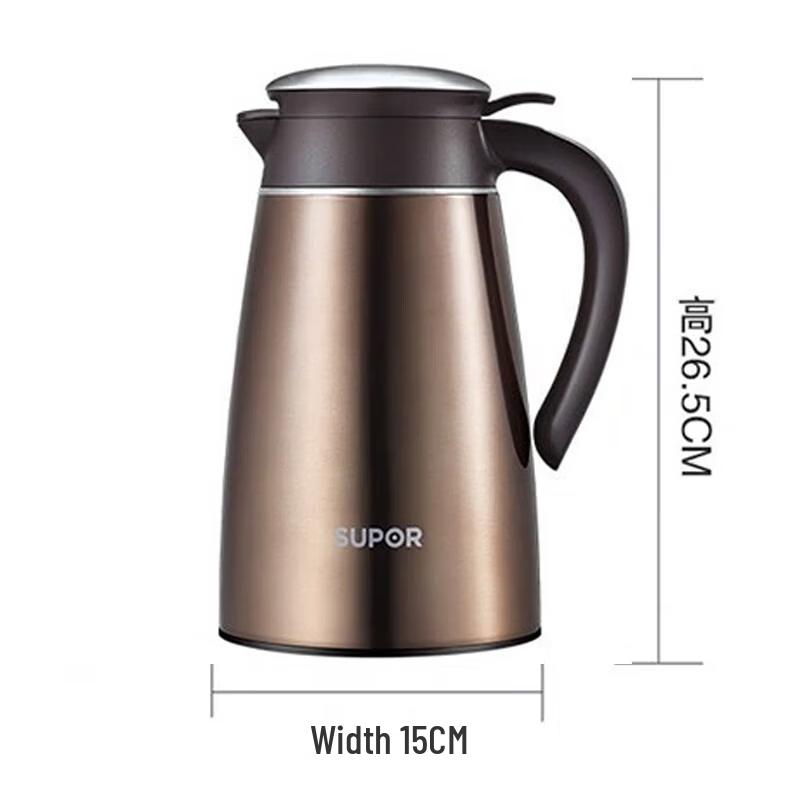 SUPOR 2L Stainless Steel Vacuum Flask