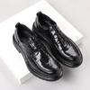 Men's British Style Business Leather Shoes - Comfortable, Versatile, Thick-Soled Formal Casual Footwear