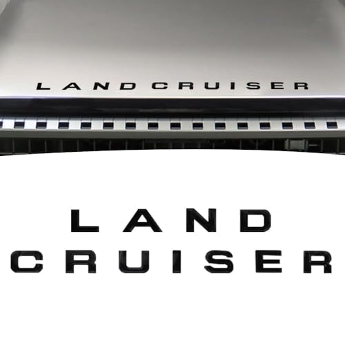 

САВАКАКИ Эмблема Наклейка Toyota New Land Cruiser 250 Серии Передняя Эмблема Логотип 3D Кастомные Наружные Детали (черный)