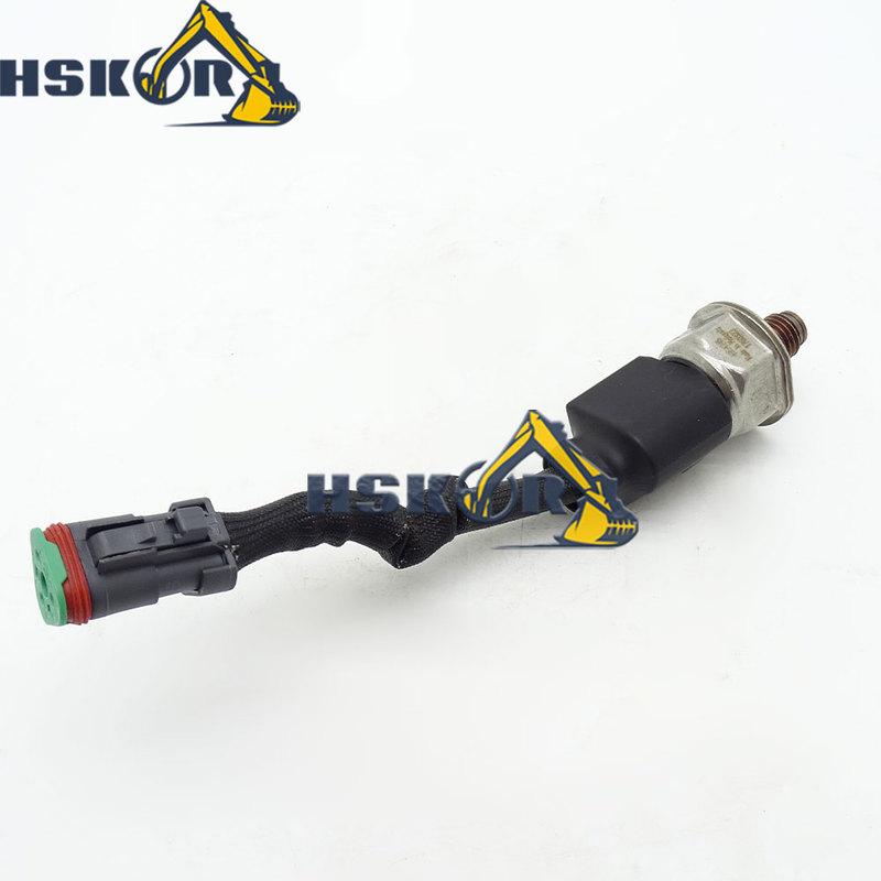 4954245 5PP5-3 1760323 71647971 Diesel Fuel Rail Pressure Sensor fits Cummins ISC ISL 6.7L 8.9L Engine