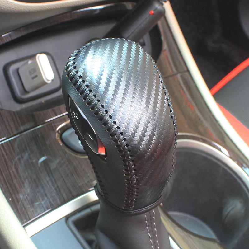 Car Gear Shift Knob Cover For New Buick 2015- Envision 2014- Encore Gx  Verano 2015- Leather Shift Lever