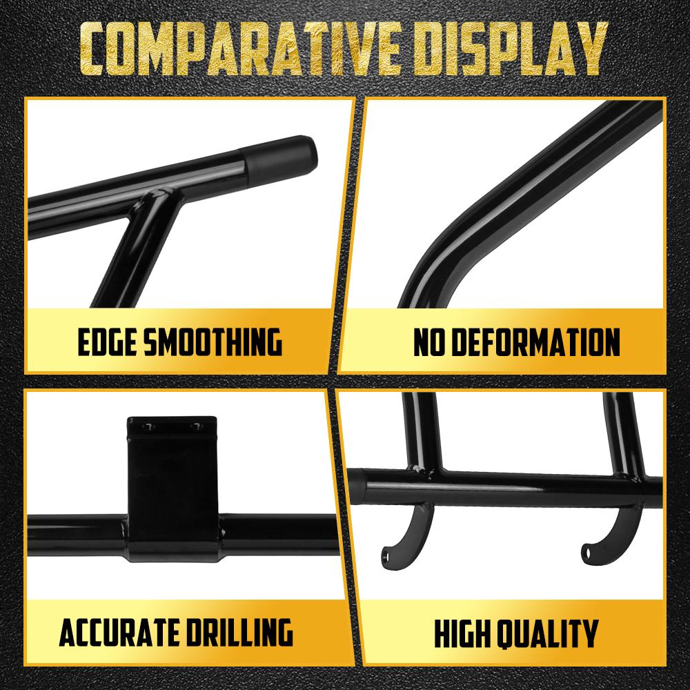 Motorcycle Front Crash Bar Highway Footpeg Engine Guard Protector Bumpers For Harley Softail Fat Boy Low Rider Breakout 2018-24