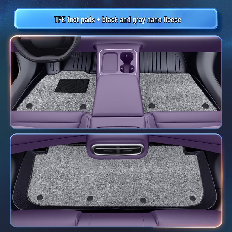 Leapmotor C10 TPE2026 Floor Mats - Complete Set for New Car Interior