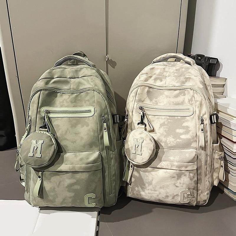 Trendy Unisex Backpacks Water-Resistant Daypacks with Multiple Pockets Large Capacity Rucksacks for Travel & College