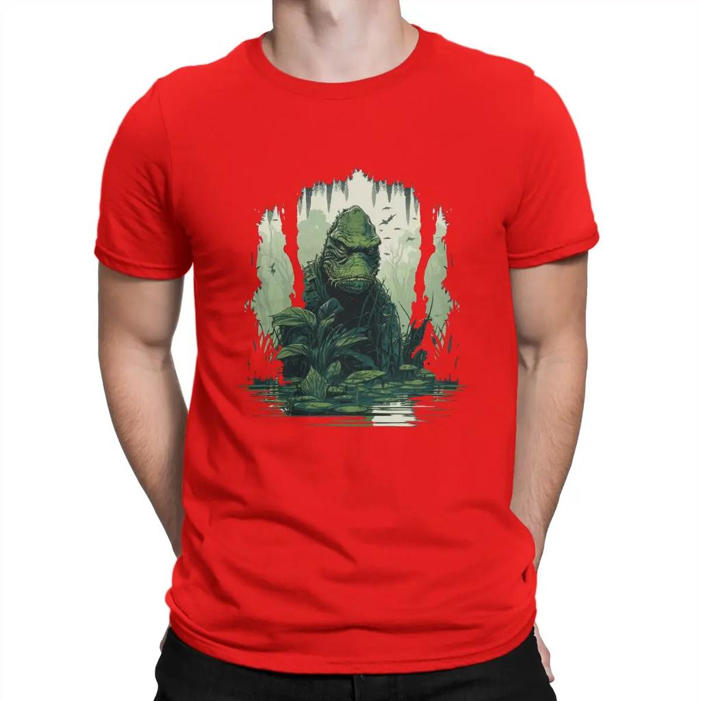 Character Of Film Unique TShirt Creature From The Black Lagoon Casual T Shirt Hot Sale T-shirt For Men Women