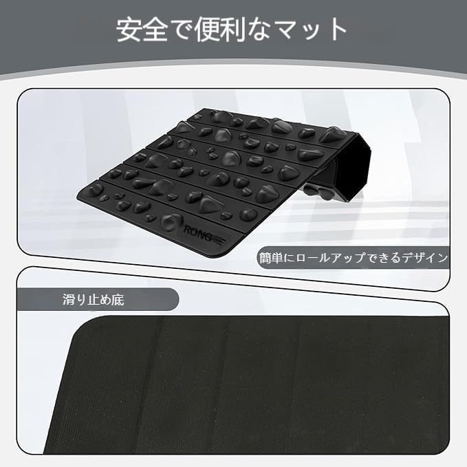 Foot Acupressure Mat Home Use Acupressure Pad with Ergonomic EVA and Finish Suitable for Slow Easy To Store and Perfect for Stone-shaped Design,
