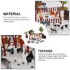 DEARMAMY Set of Farm Animal Model Realistic Miniature Livestock Farm Scene Decorative Birthday 1 Piece 28-Piece Figures, Collection, Figures, Gifts,