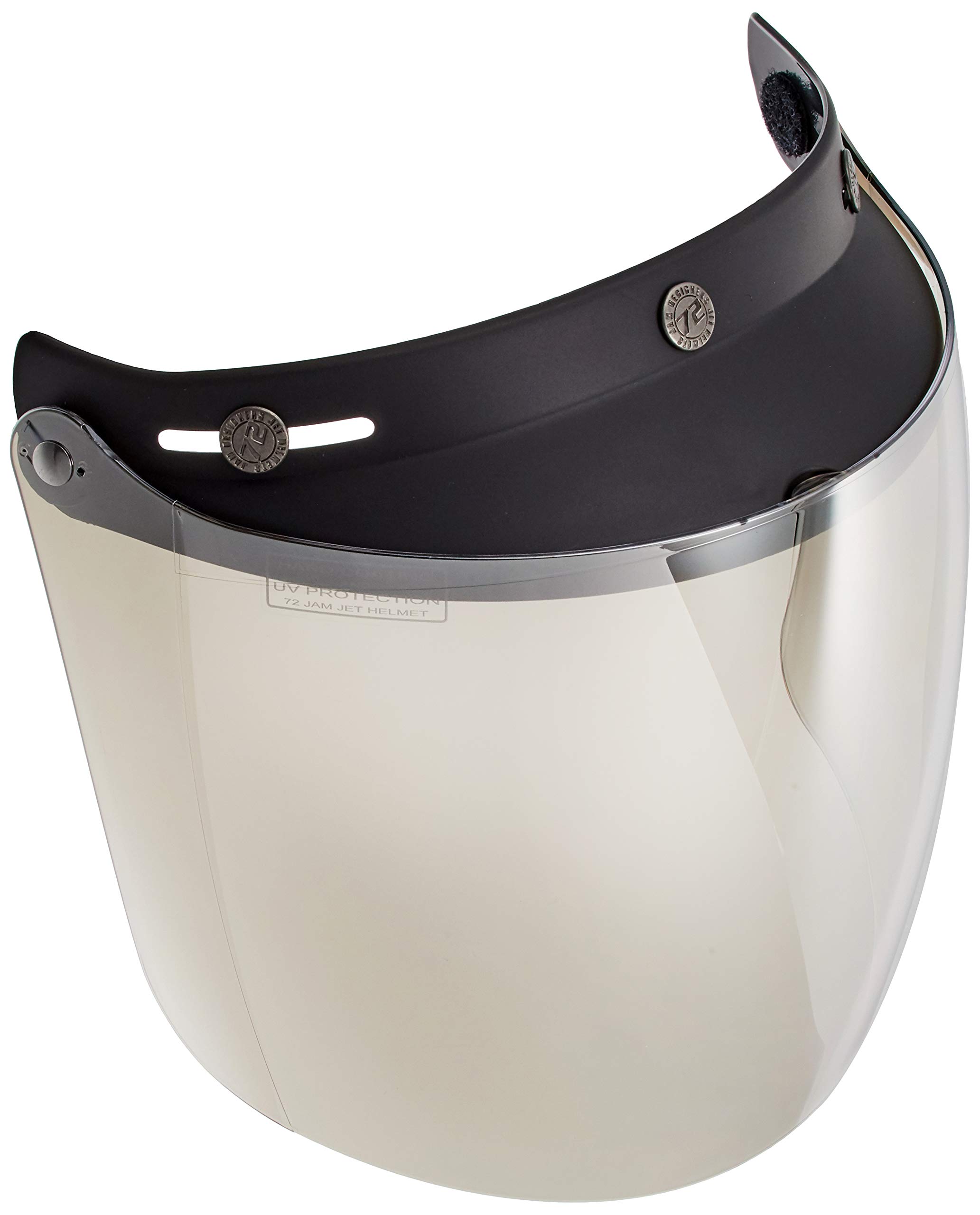 

Jamtech Japan 72JAM Helmet Shield Square Shield Mirror (Flash + Clear) SSV-02