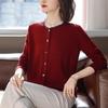 Chic Spring Knit Jacket & Cardigan Set for Stylish Middle-Aged Women - 2026 Fashion Collection