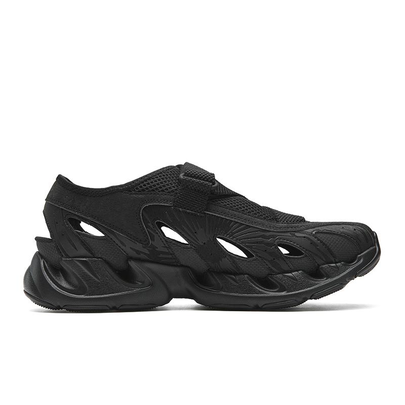 Fila Vetta Sandal Fashion Trendy Minimalist Classic Retro Casual Versatile Breathable Comfortable Velcro Hollow Design Thick Sole F12M623401FBK