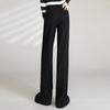 Women's High Waist Plush-Lined Straight Leg Casual Pants