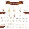 Festive Countdown Jewelry Set for Women Christmas Holiday Surprise Gift Holiday Advent Calendar Countdown Calendars