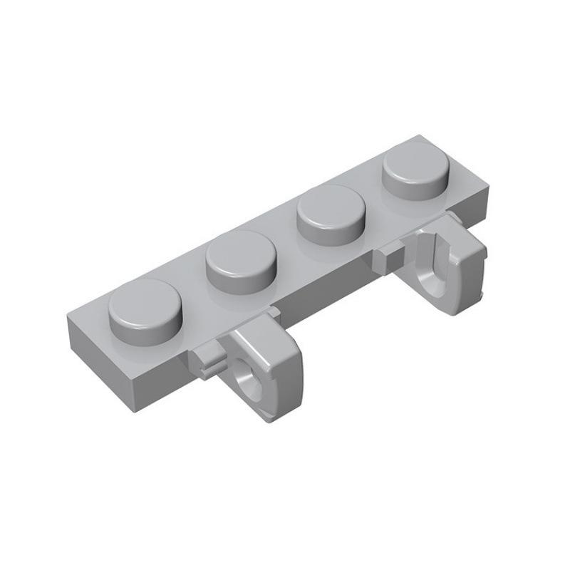 Compatible 1x4 Hinge Plate for MOC Technic, Small Particle Building Blocks (100g)