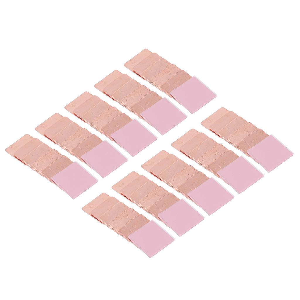Heatsink Copper Pad Shim Silicone Pad Heat Sink Thermal CPU Cooler Kit for VGA VRAM RAM