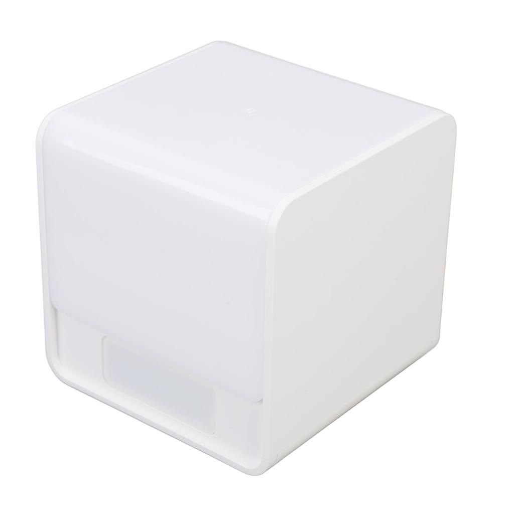 LED Cube Night Light 3 Color Temperatures Stepless Dimmable USB Rechargeable LED Cube Bedside Lamp