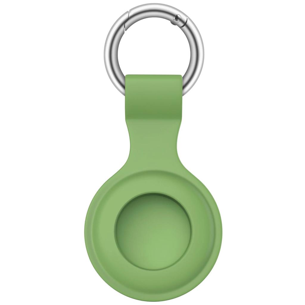 Silicone Keychain For Apple Airtags Case Protective Cover For Apple Airtag Air Tag Tracker Locator Device Anti-lost Bumper Shell