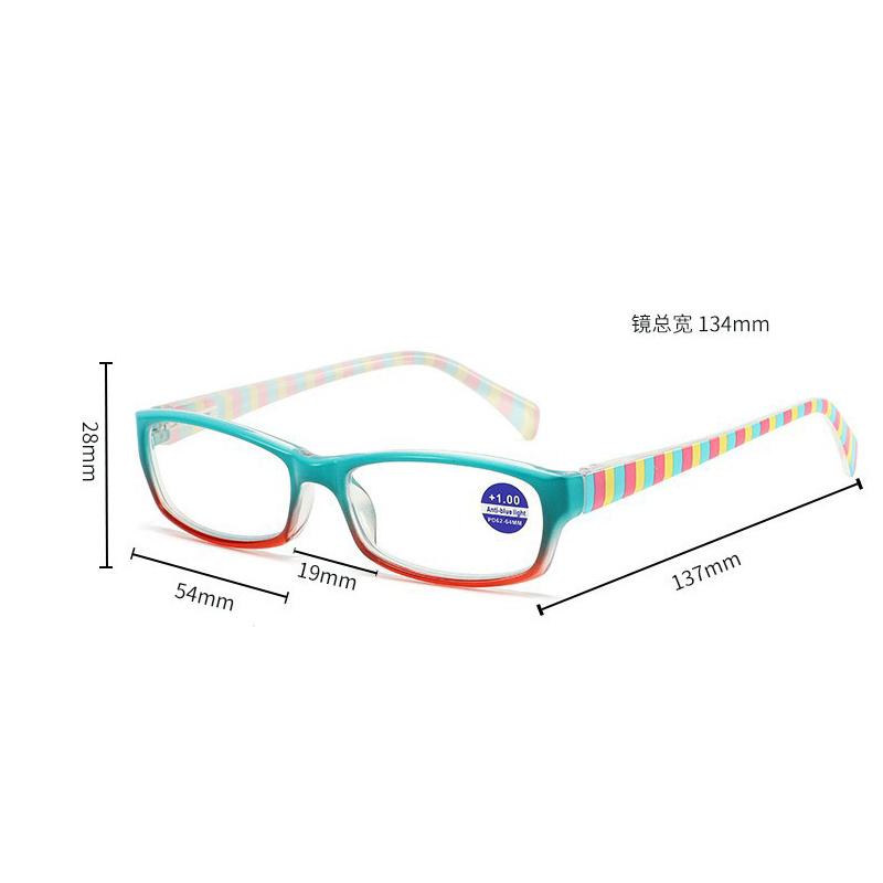 Women Fashion Small Frame Reading Glasses Men Anti Blue Light Eyeglasses New Trend Multi-color Eyewear with Diopter 0 To +4.0